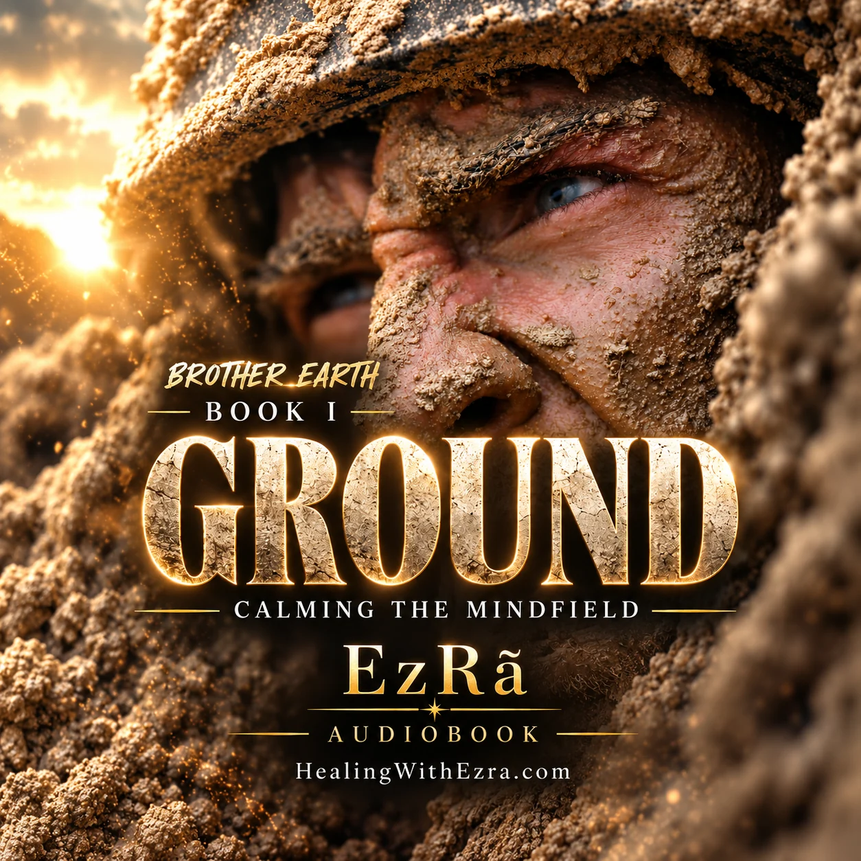 Brother Earth Book I, Ground: Calming the Mindfield — updated audiobook cover artwork