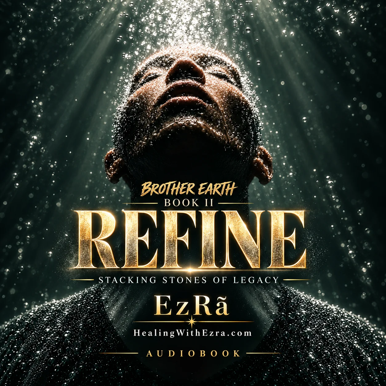 Brother Earth Book II, Refine: Stacking Stones of Legacy — updated audiobook cover artwork