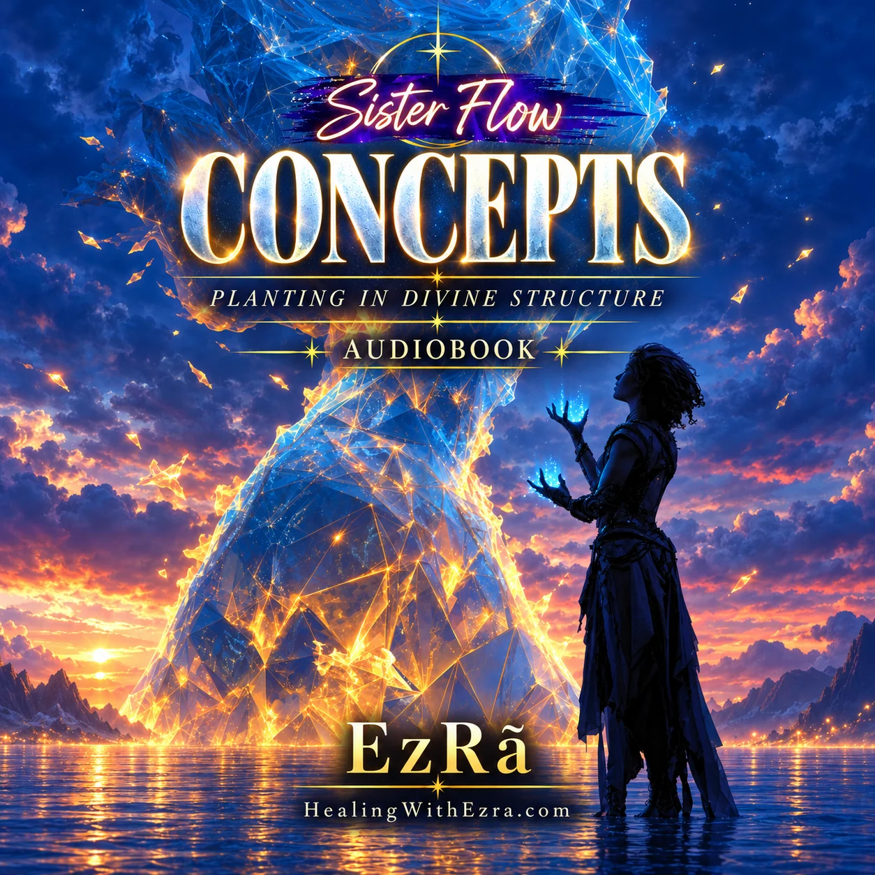Sister Flow Book III, Concepts: Planting in Divine Structure — updated audiobook cover artwork