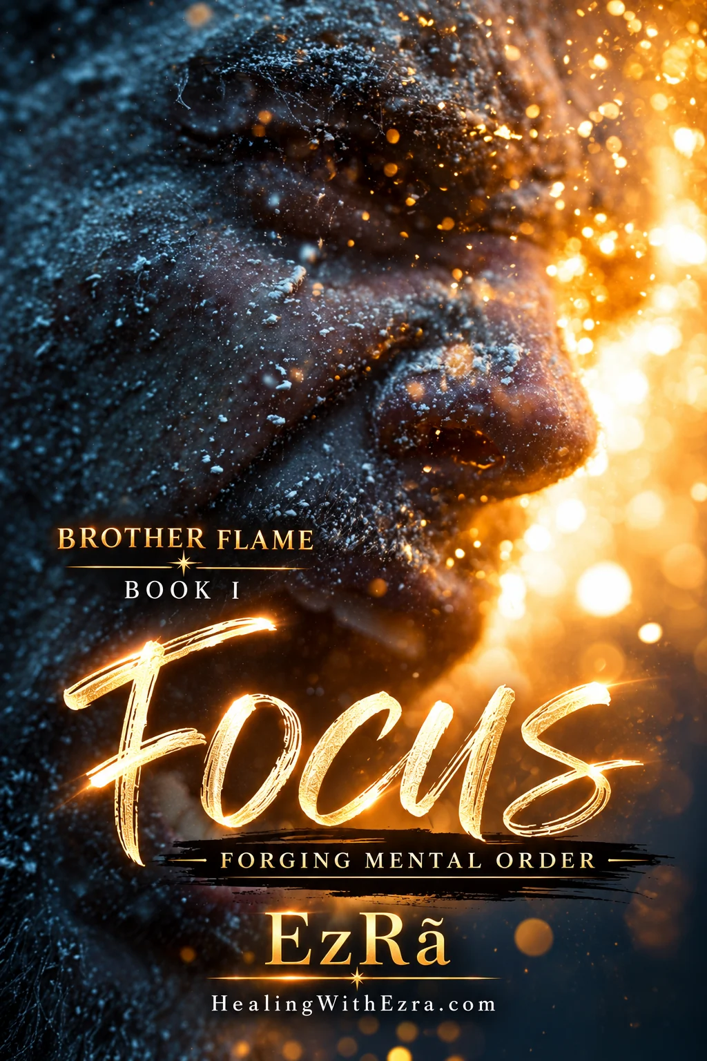 Brother Flame Book I, Focus: Forging Mental Order — updated ebook cover artwork