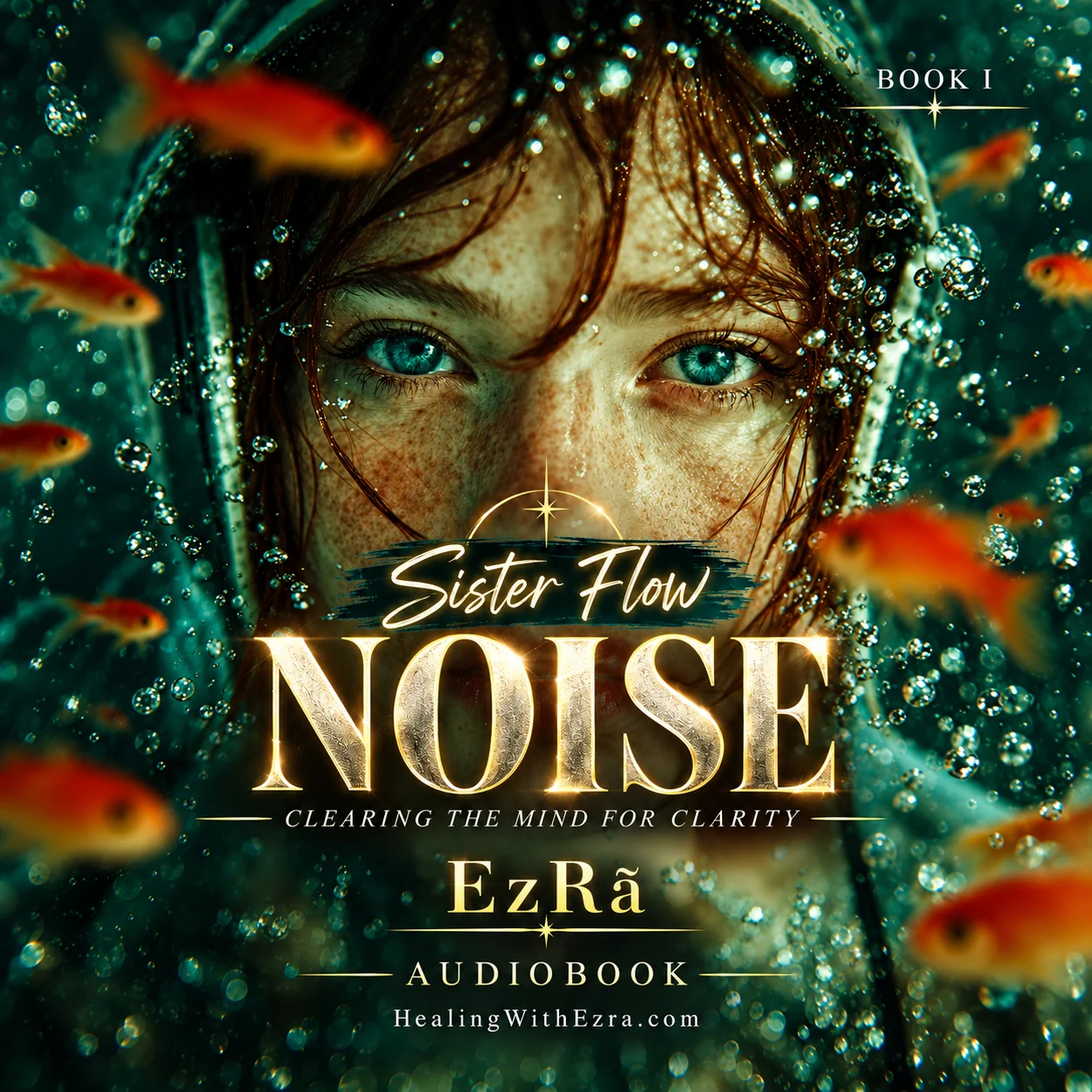 Sister Flow Book I, Noise: Clearing the Mind for Clarity — updated audiobook cover artwork