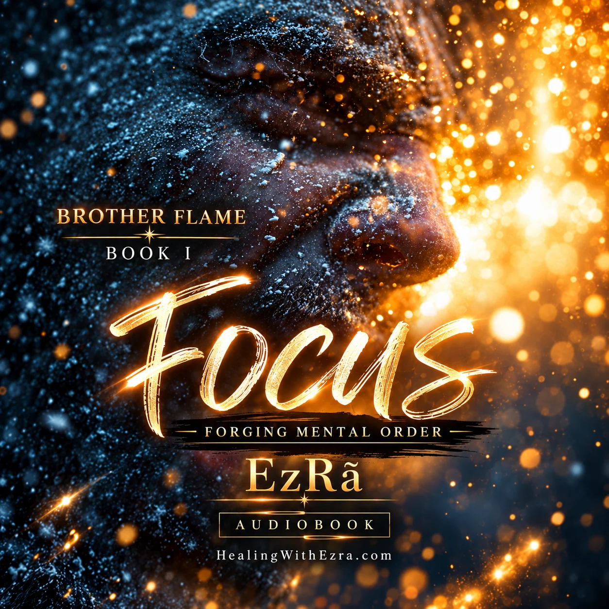 Brother Flame Book I, Focus: Forging Mental Order — updated audiobook cover artwork