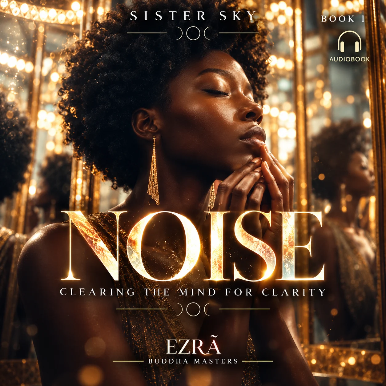Sister Sky Book I, Noise: Clearing the Mind for Clarity — updated audiobook cover artwork