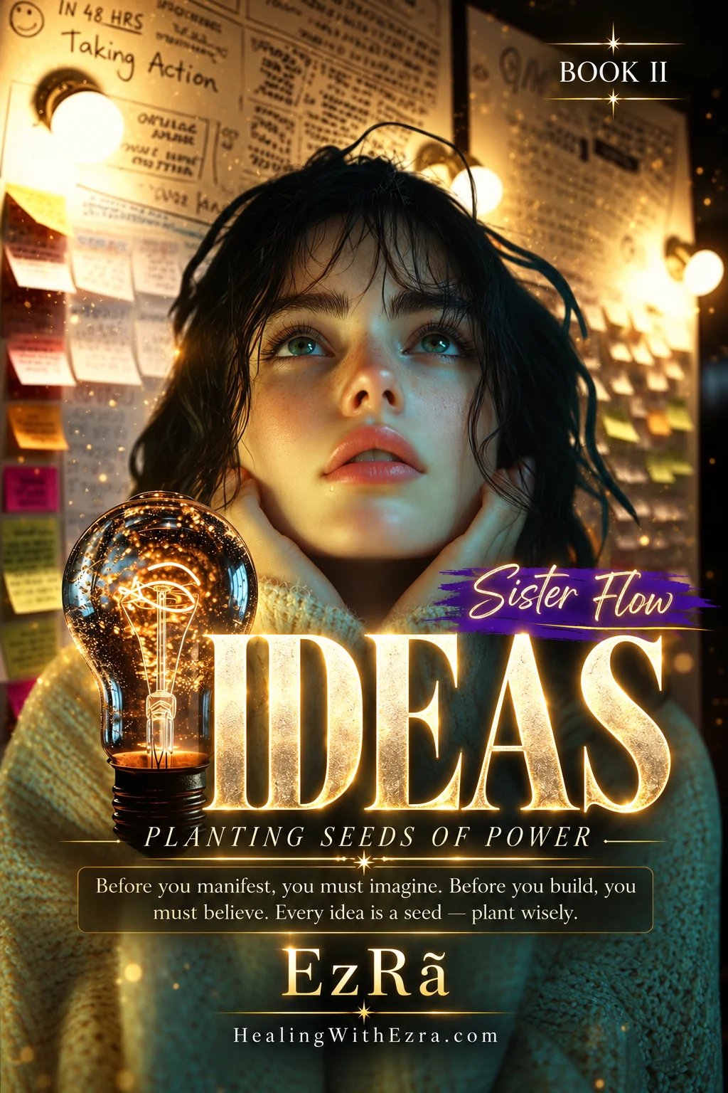 Sister Flow Book II, Ideas: Planting Seeds of Power — updated ebook cover artwork